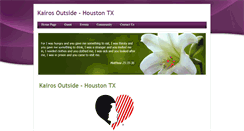 Desktop Screenshot of kairosoutsidehouston.org